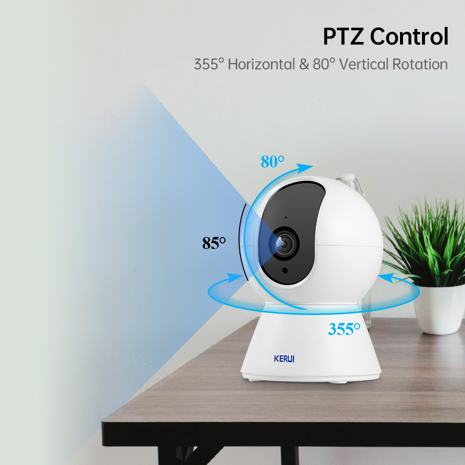 KERUI 3MP Tuya كاميرا IP صغيرة - مراجعة Eufy Camera E220 وسعره