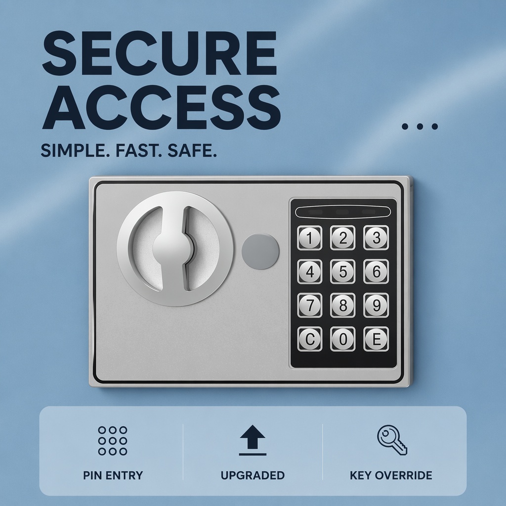 خزنة إلكترونية رقمية من الفولا - مراجعة Home Security Box وسعره