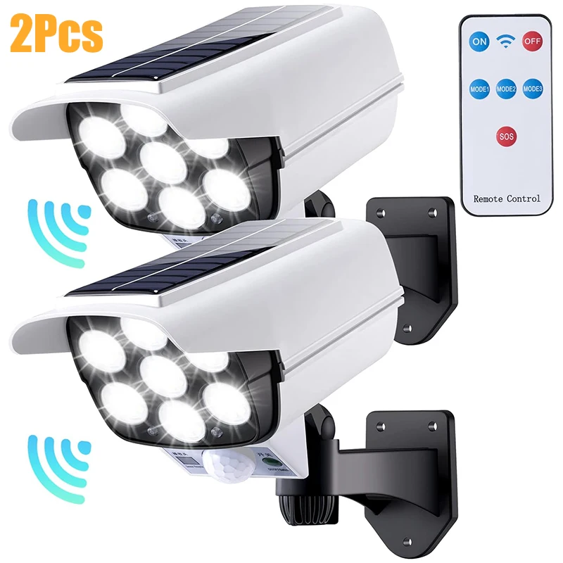 1-2 حزمة 77LED مستشعر حركة بال - مراجعة Home Security Flood Lights وسعره
