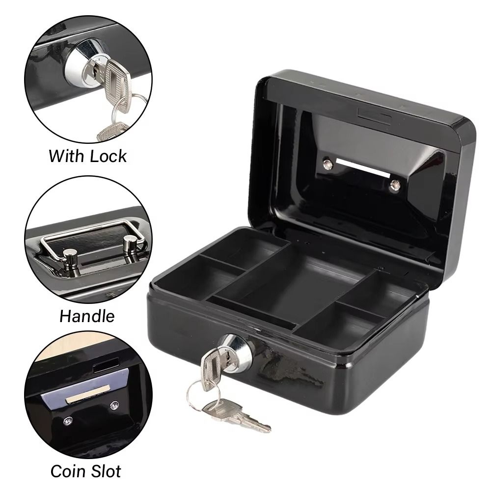 صندوق أمان صغير محمول لحفظ الم - مراجعة Home Security Box وسعره