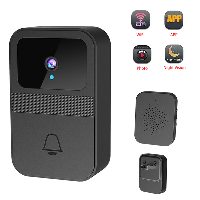 جرس باب ذكي بكاميرا فيديو واي  - مراجعة Home Security Front Door Camera وسعره