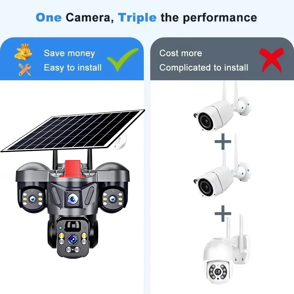 KERUI في الهواء الطلق PTZ 6MP  - مراجعة Home Security Items وسعره