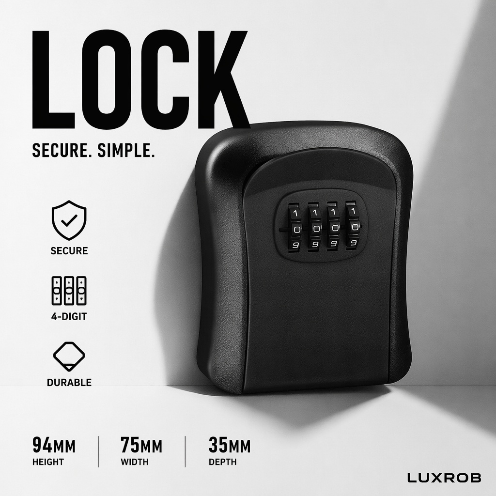 صندوق تخزين مفاتيح مقاوم للماء - مراجعة Home Security Box وسعره